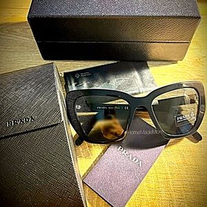 Prada Cats Eye Sunnies sz 55